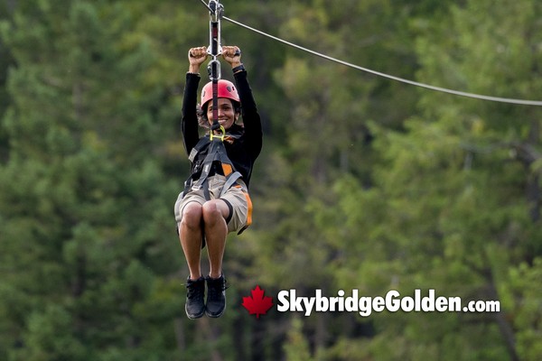 Golden Skybridge in December