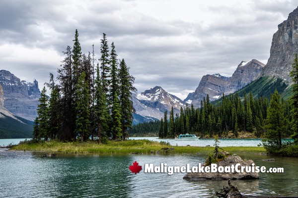 Maligne Lake Boat Cruise During December